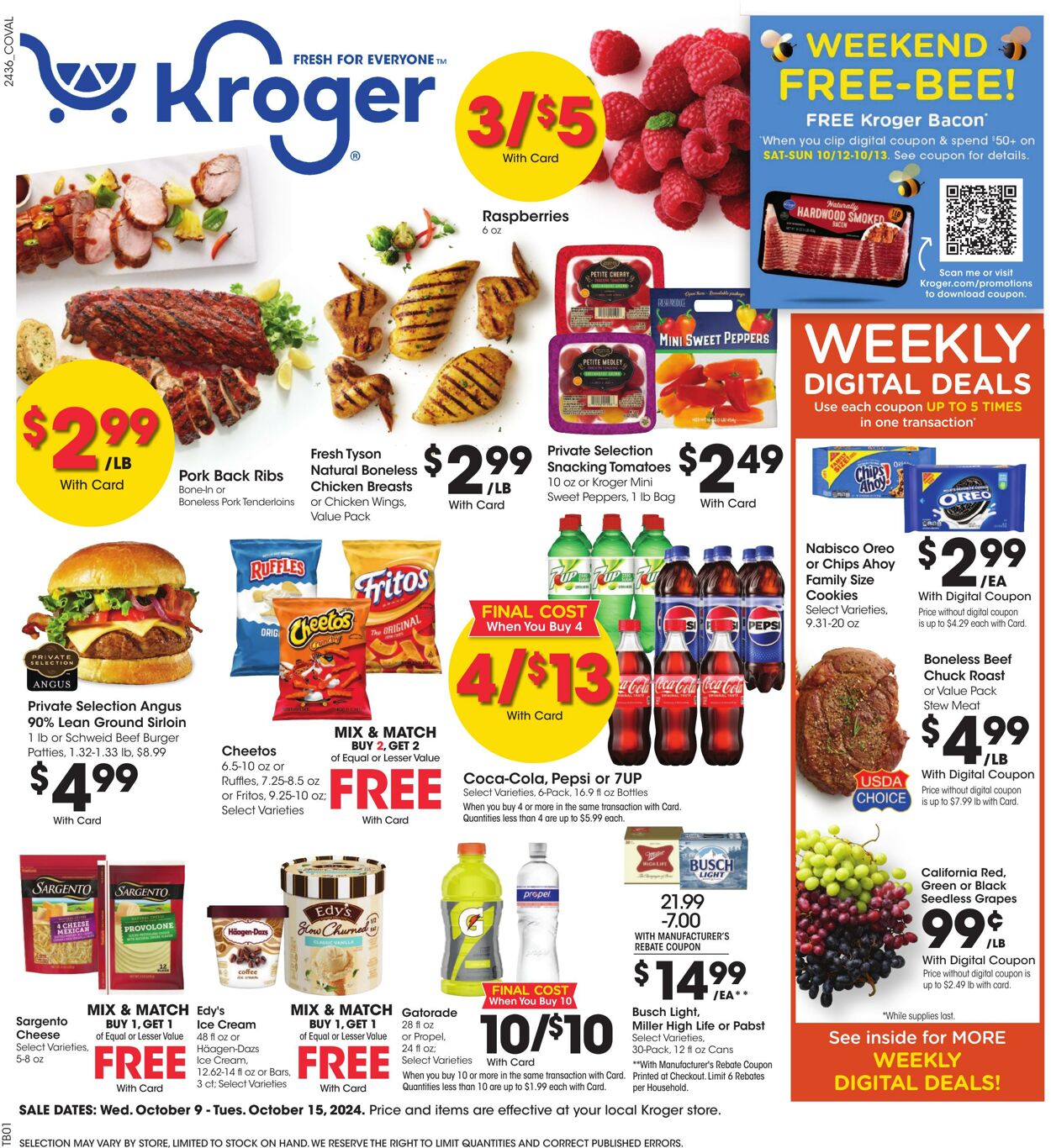 Catalogue Kroger from 10/09/2024