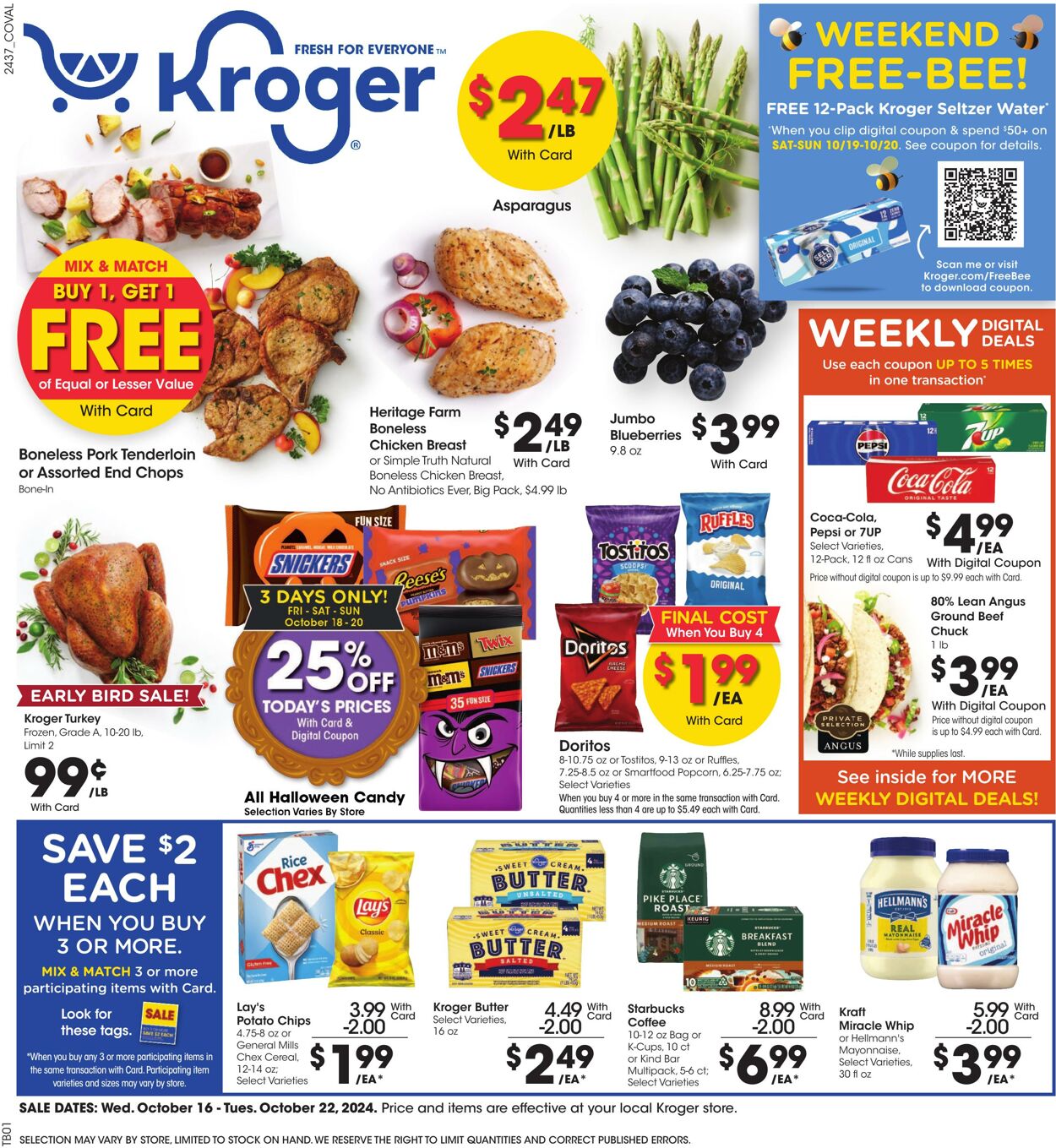 Catalogue Kroger from 10/16/2024