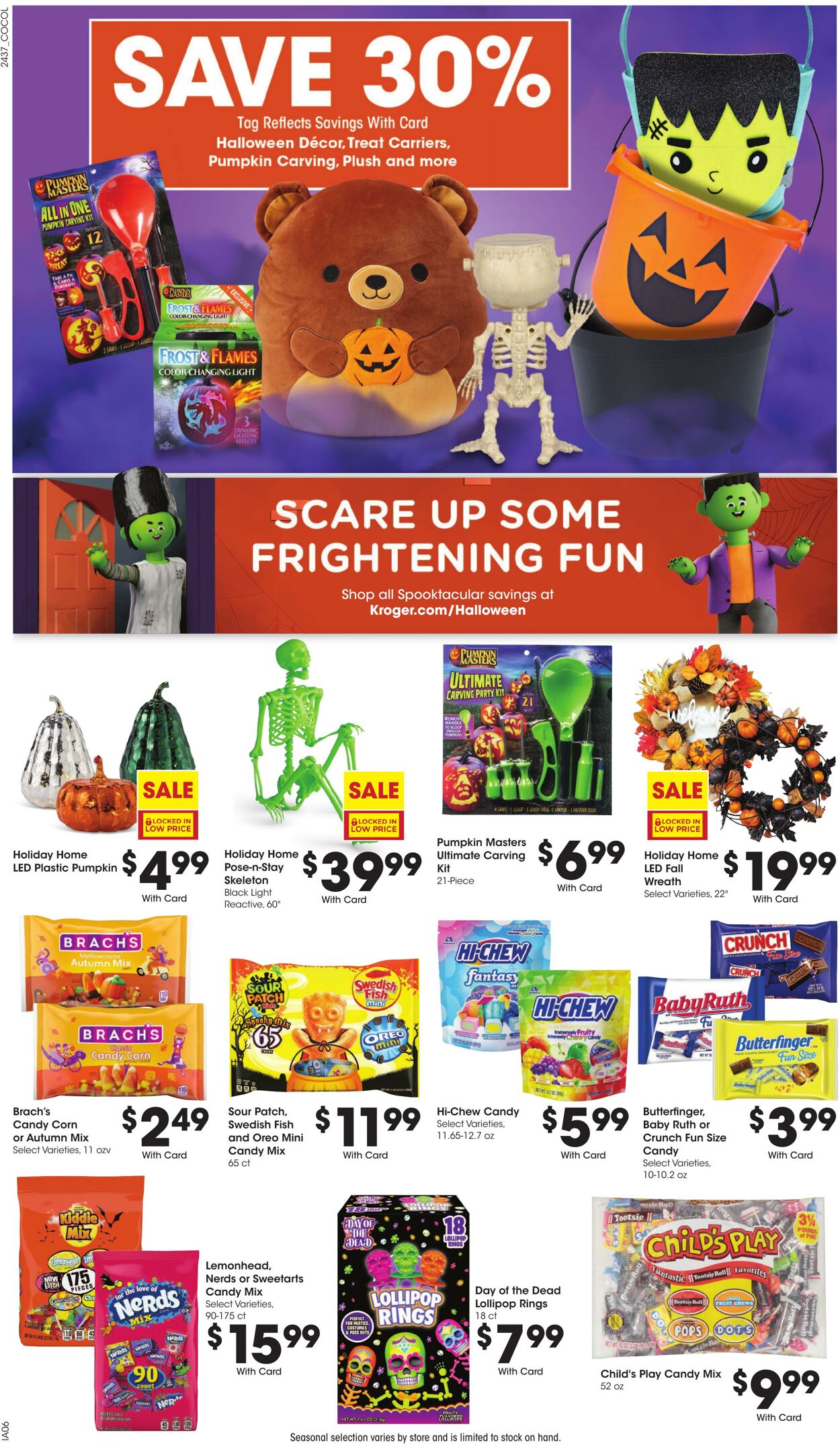 Catalogue Kroger from 10/16/2024