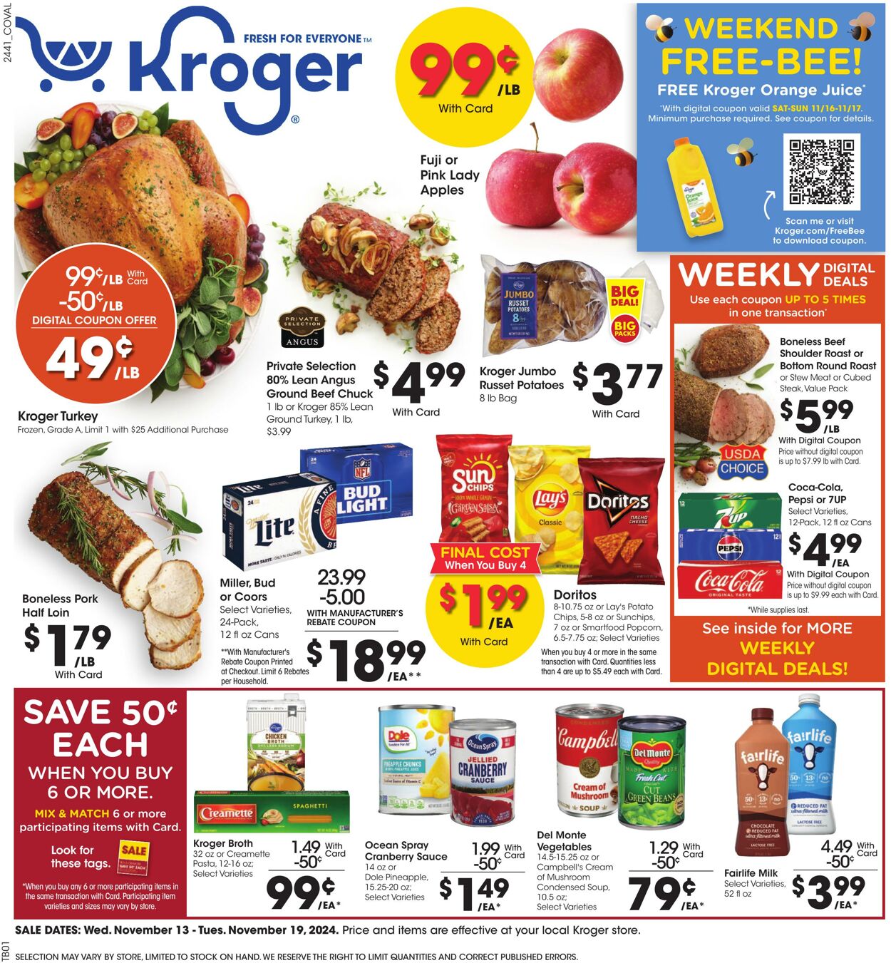 Catalogue Kroger from 11/13/2024