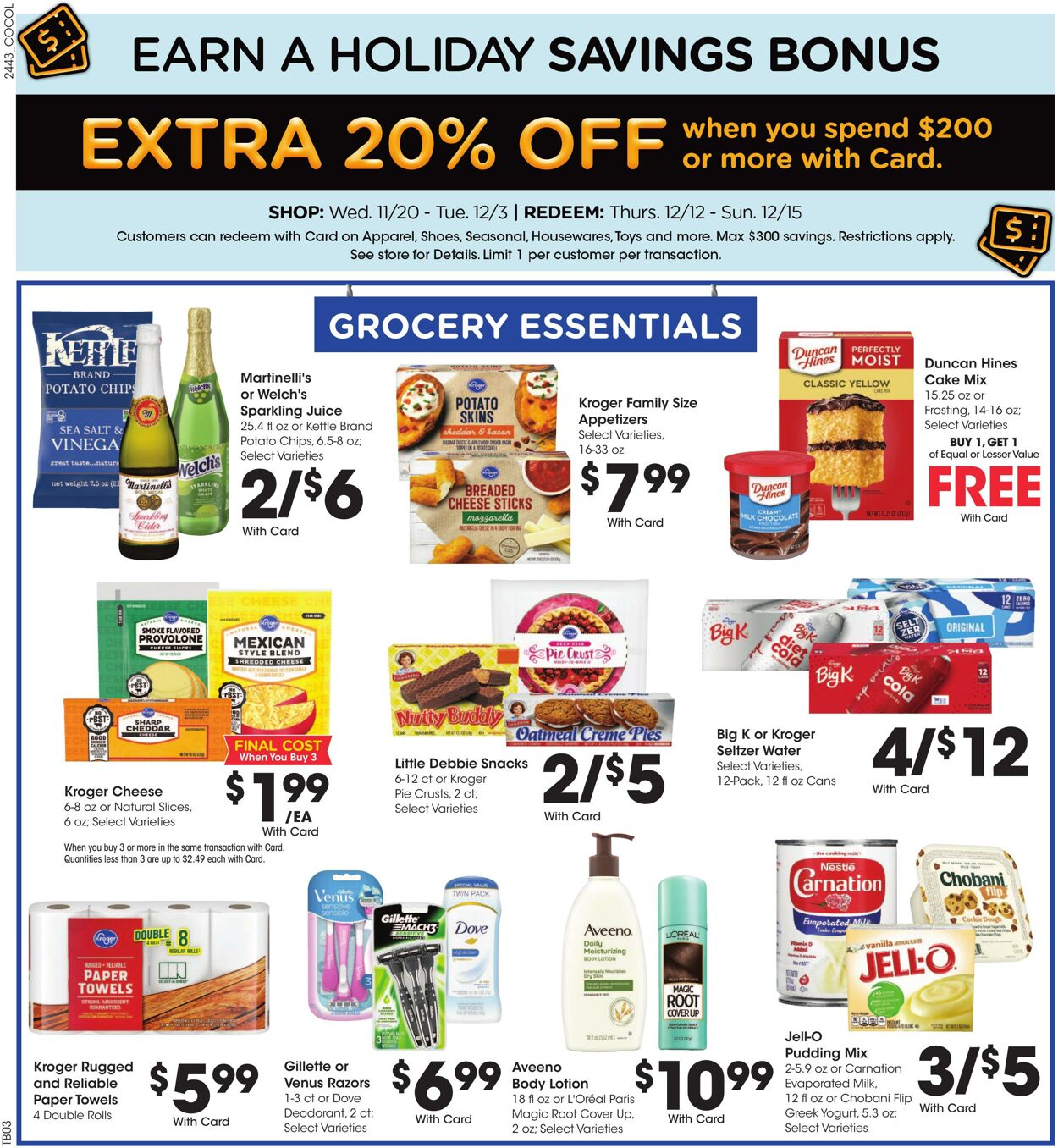 Catalogue Kroger from 11/29/2024