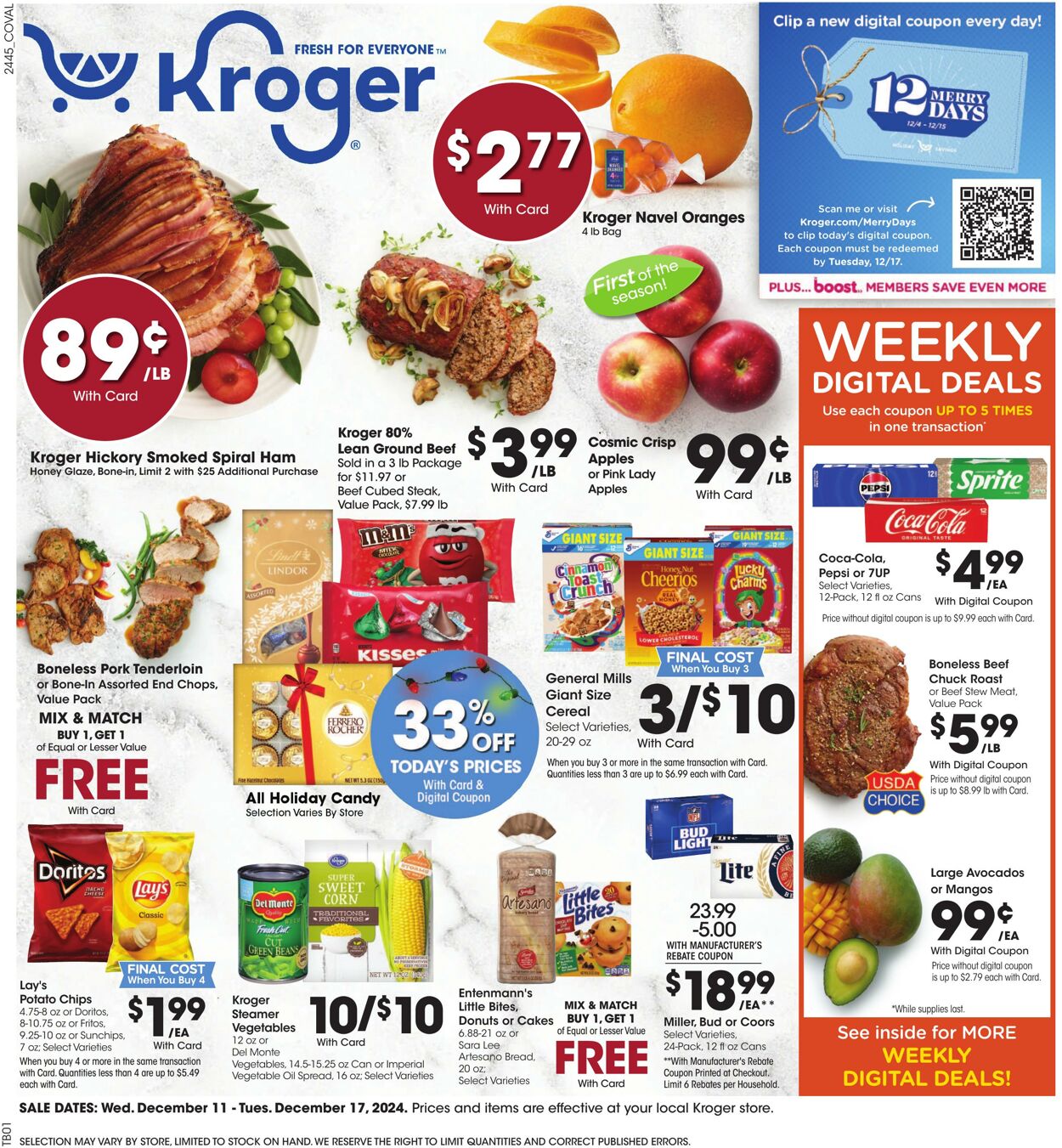 Catalogue Kroger from 12/11/2024