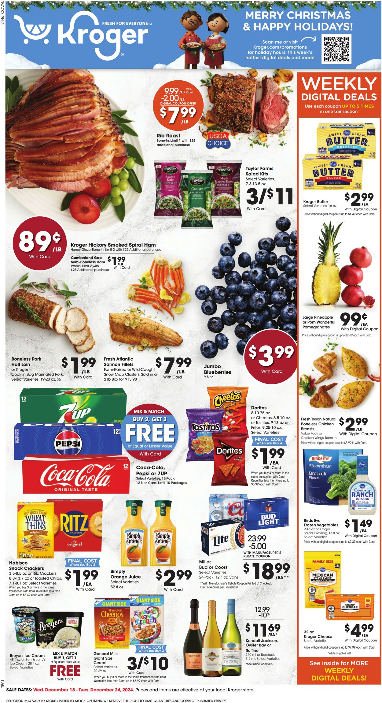 Catalogue Kroger from 12/18/2024