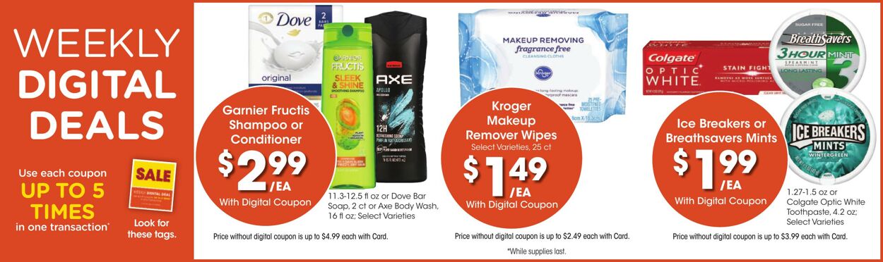 Catalogue Kroger from 12/26/2024