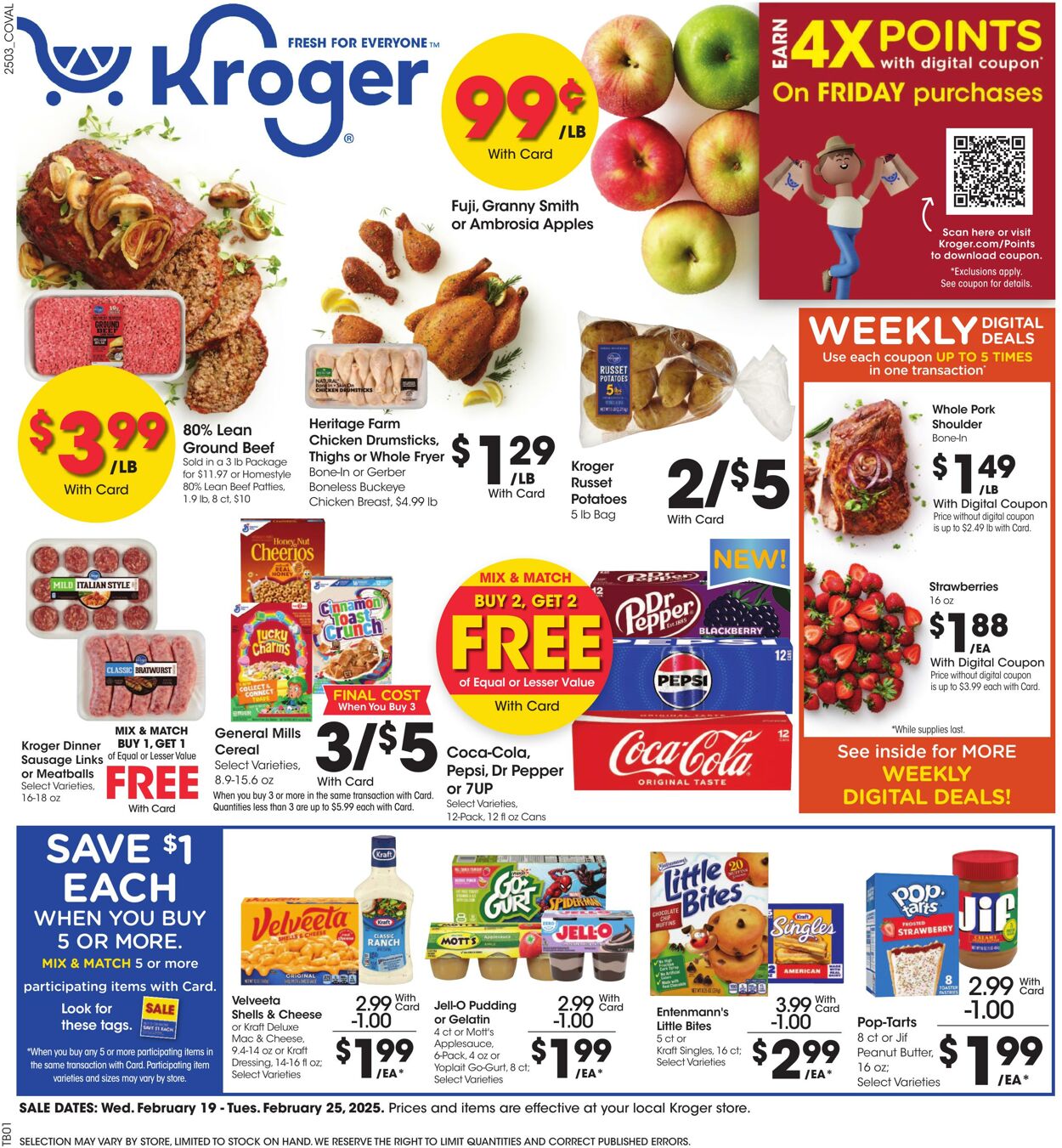 Catalogue Kroger from 02/19/2025