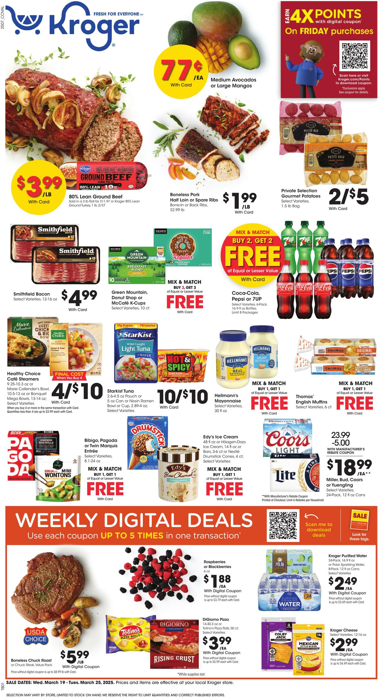 Catalogue Kroger from 03/19/2025