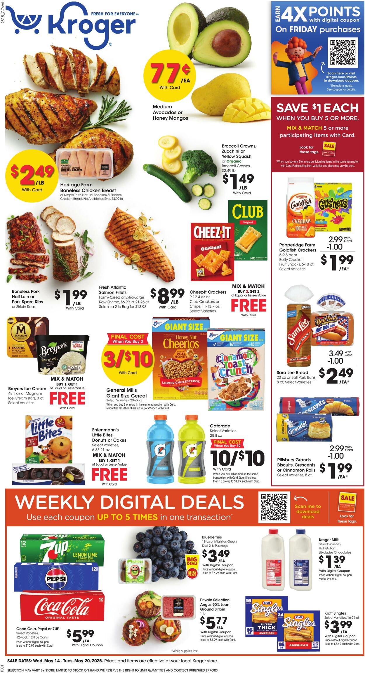 Catalogue Kroger from 05/14/2025