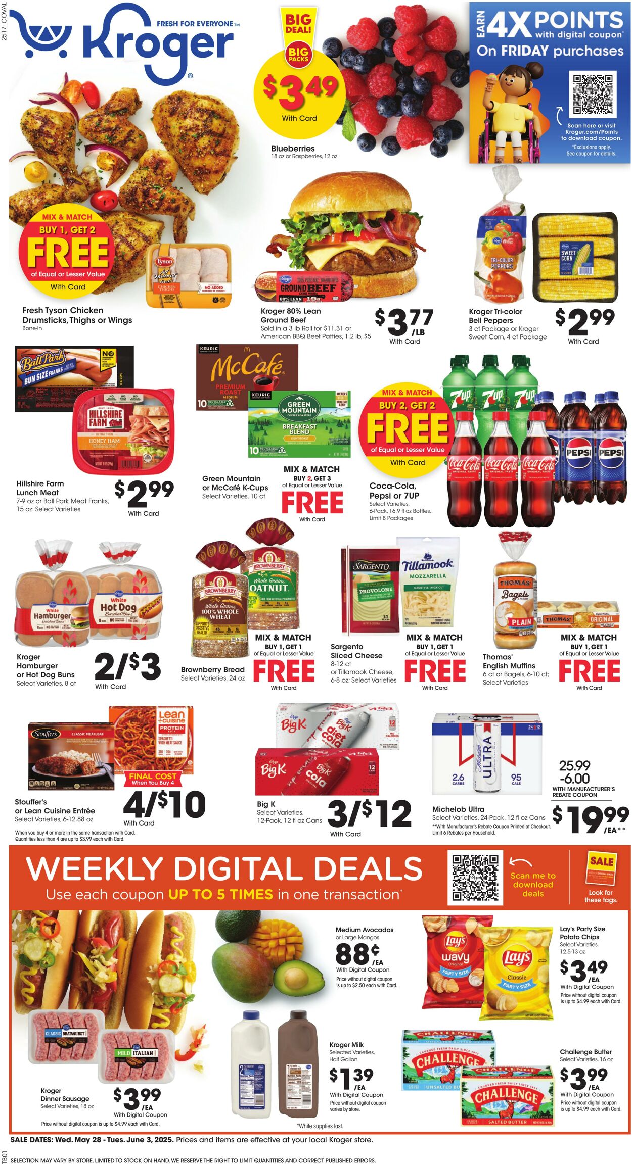 Catalogue Kroger from 05/28/2025
