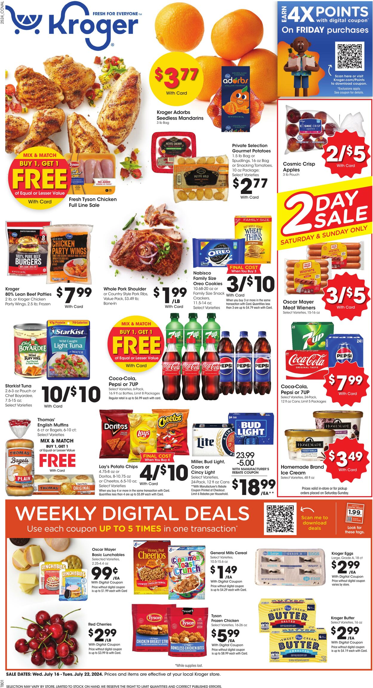 Catalogue Kroger from 07/16/2025