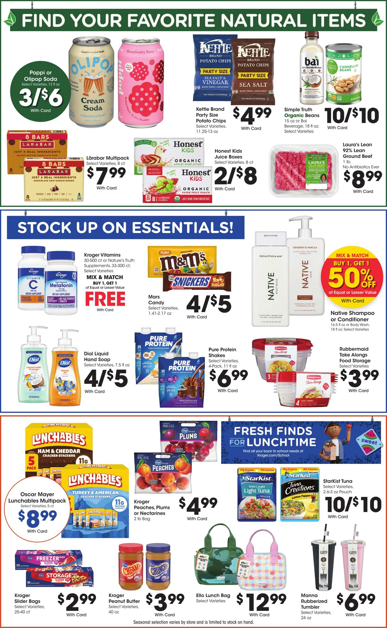 Catalogue Kroger from 07/23/2025