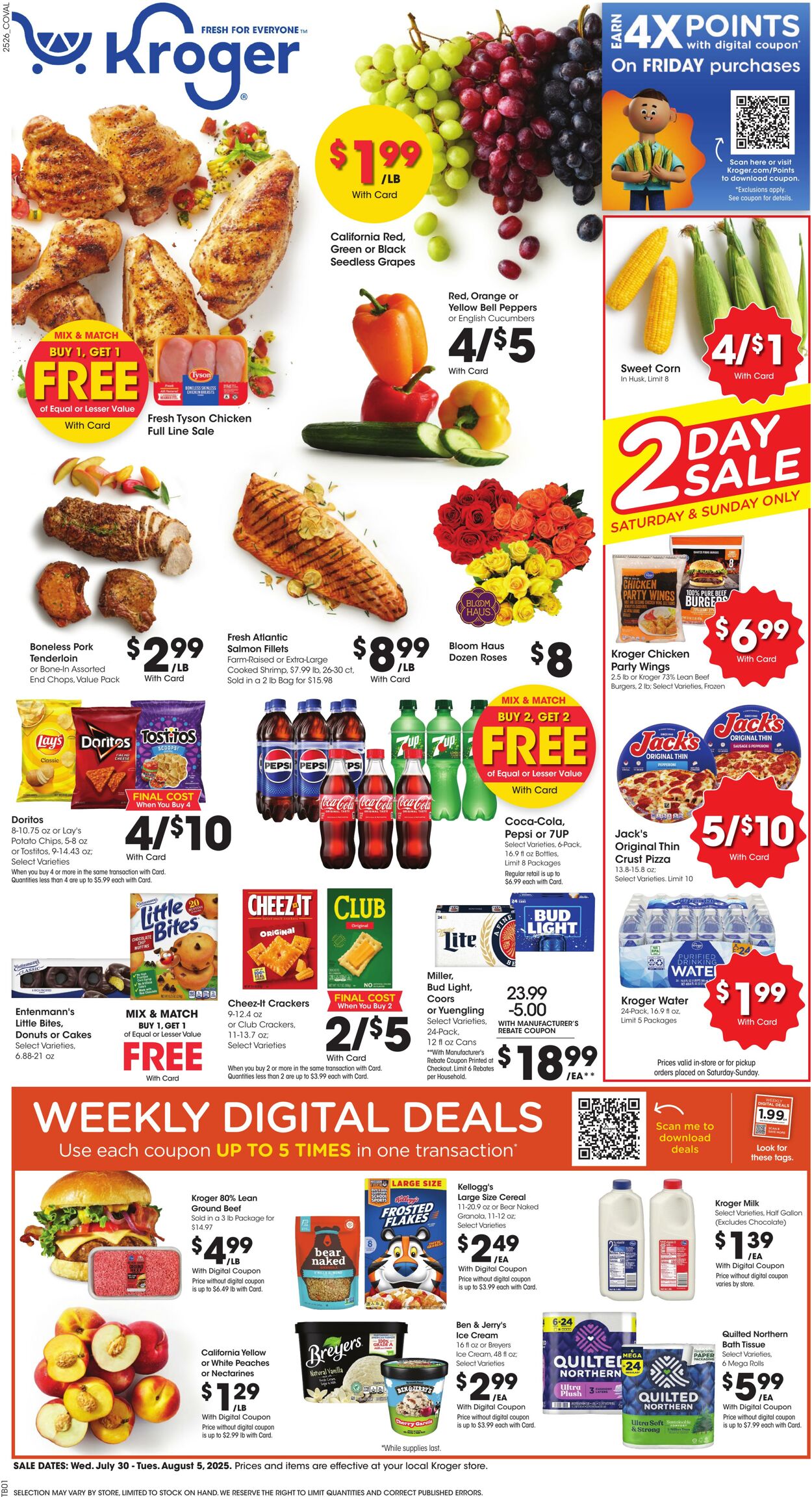 Catalogue Kroger from 07/30/2025