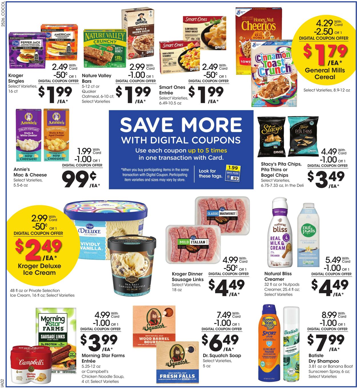 Catalogue Kroger from 07/30/2025