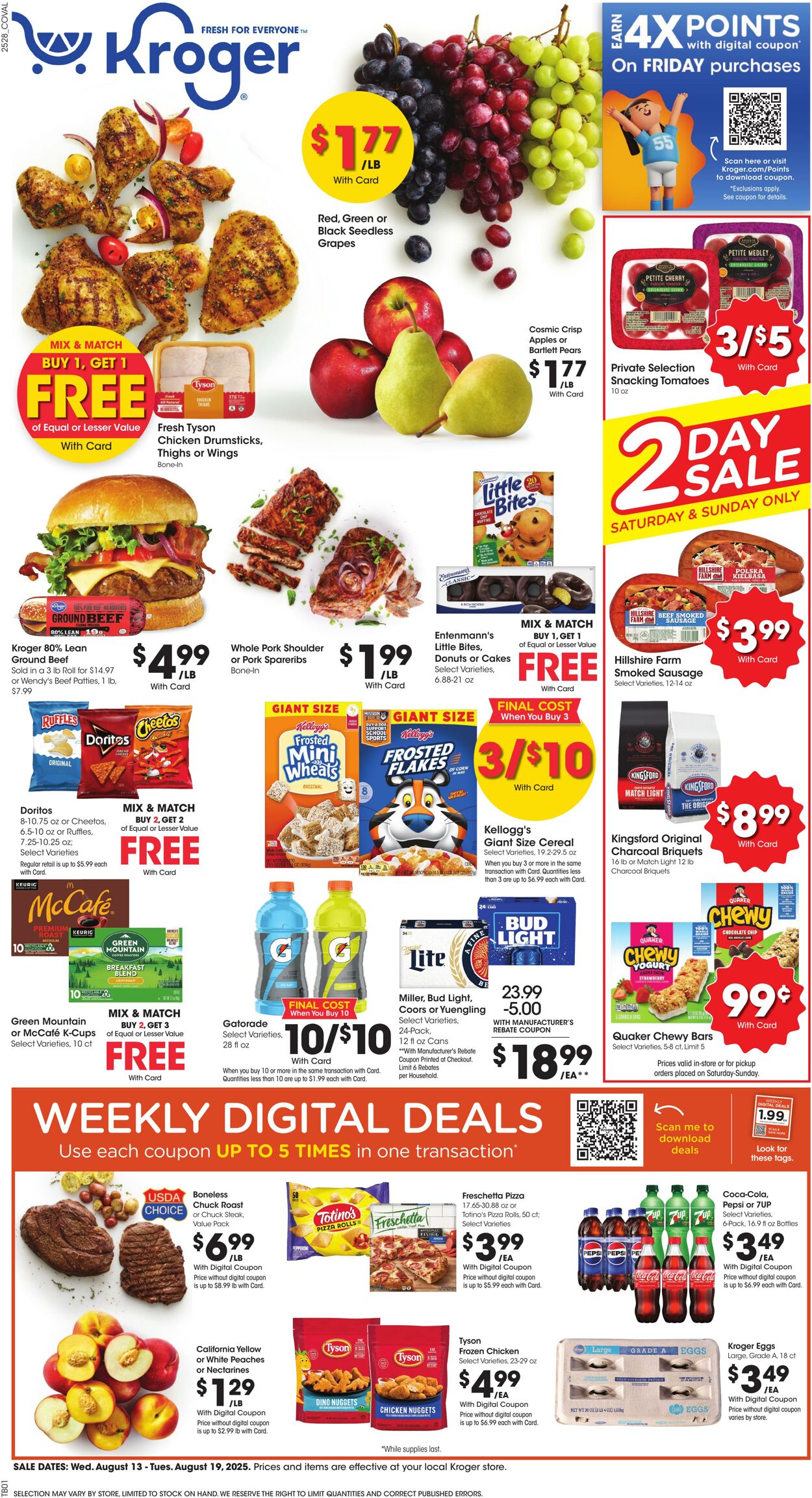 Catalogue Kroger from 08/13/2025