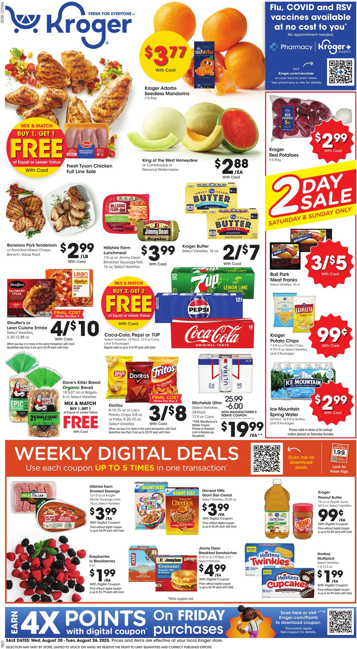 Catalogue Kroger from 08/20/2025