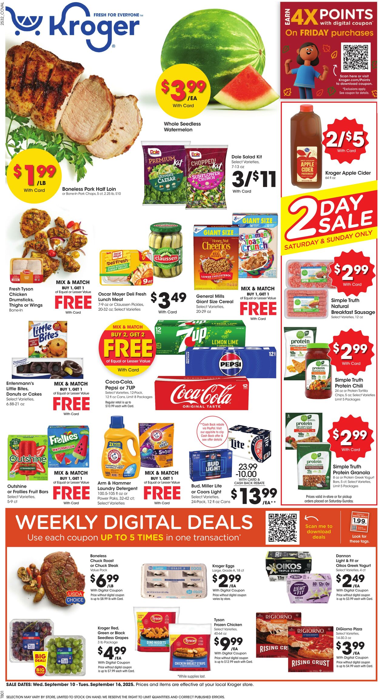 Catalogue Kroger from 09/10/2025