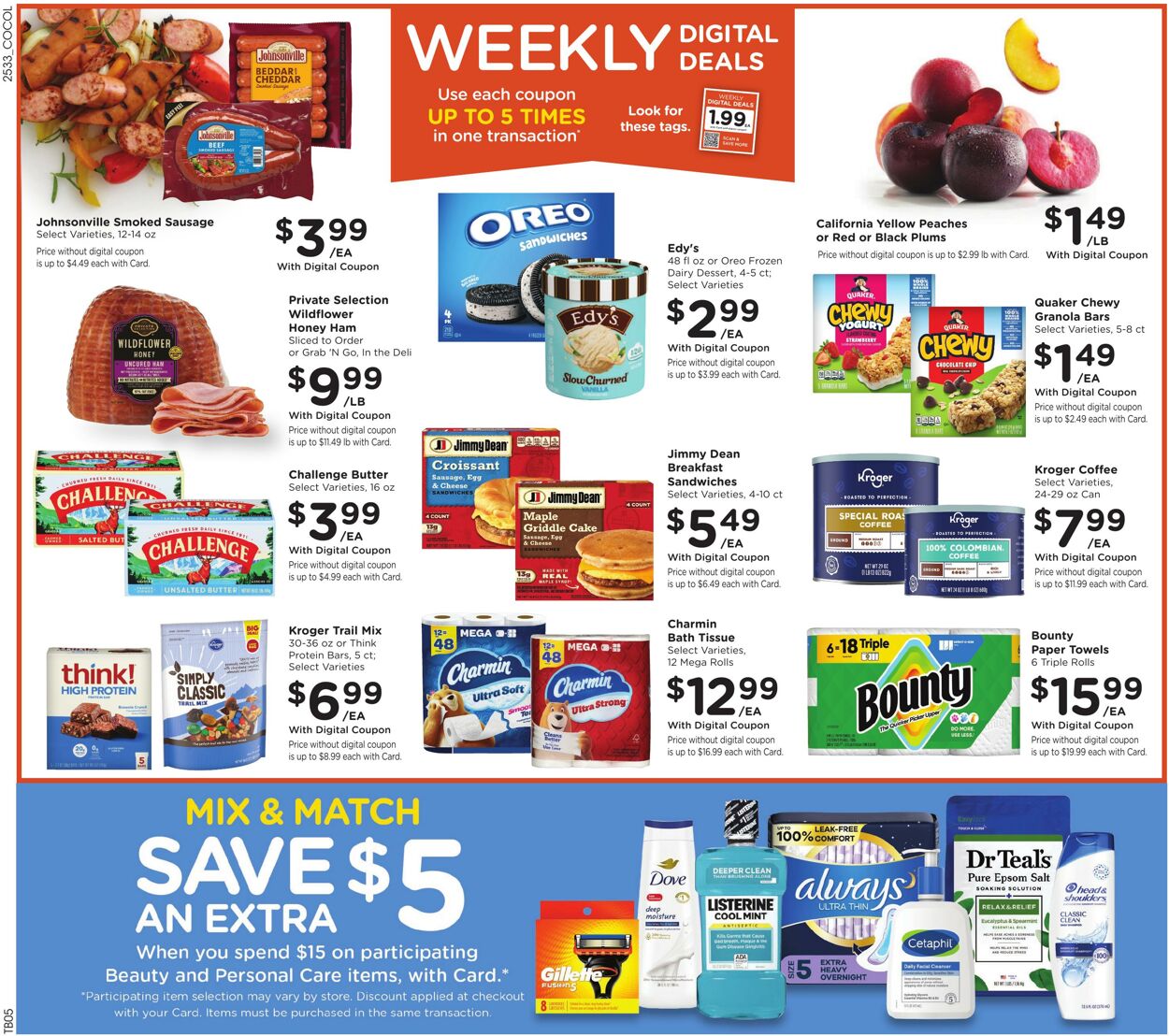 Catalogue Kroger from 09/17/2025