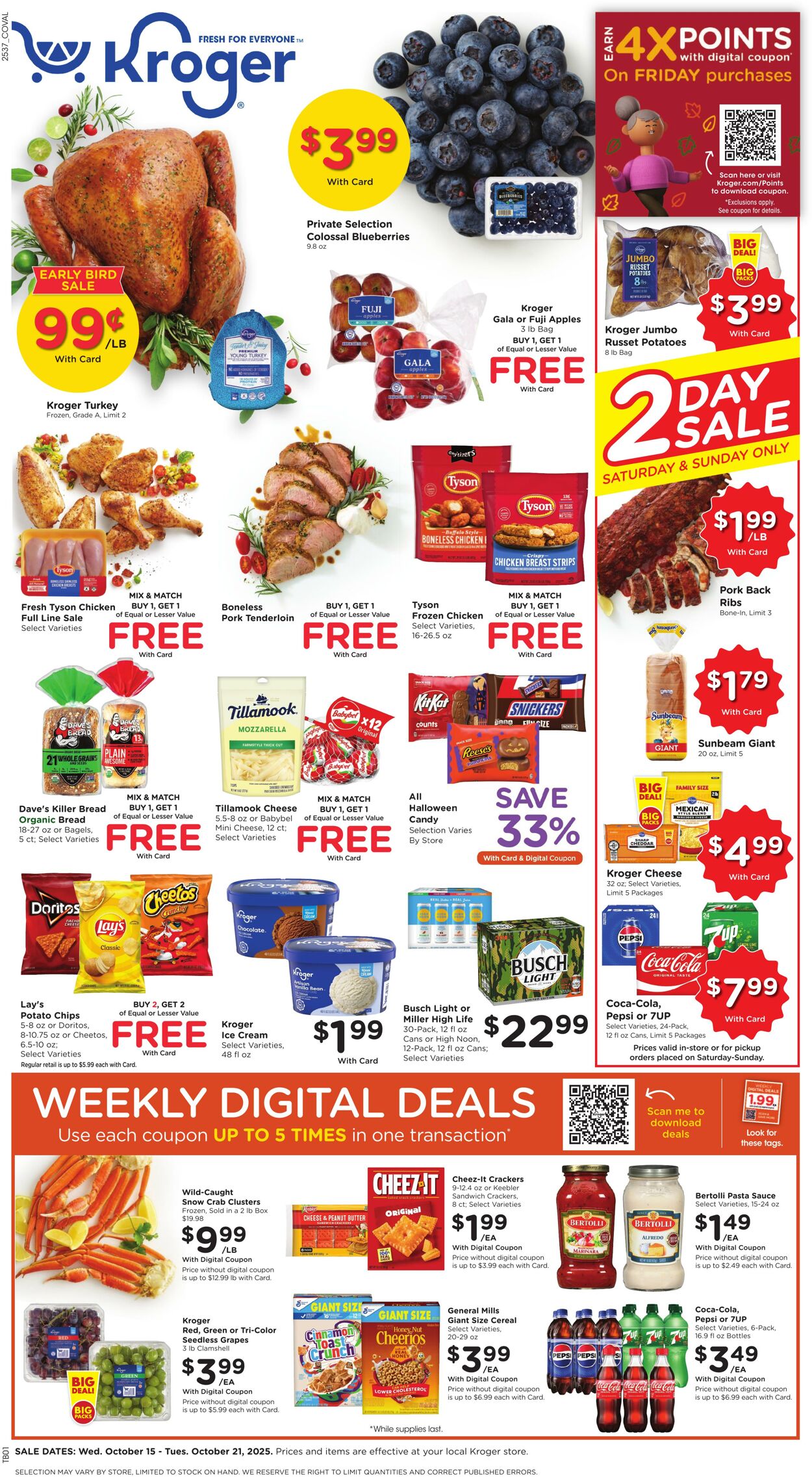 Catalogue Kroger from 10/15/2025