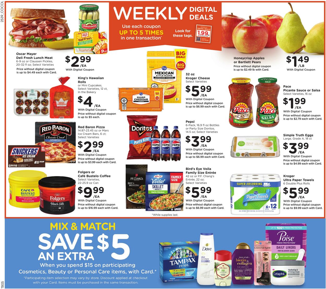 Catalogue Kroger from 10/29/2025