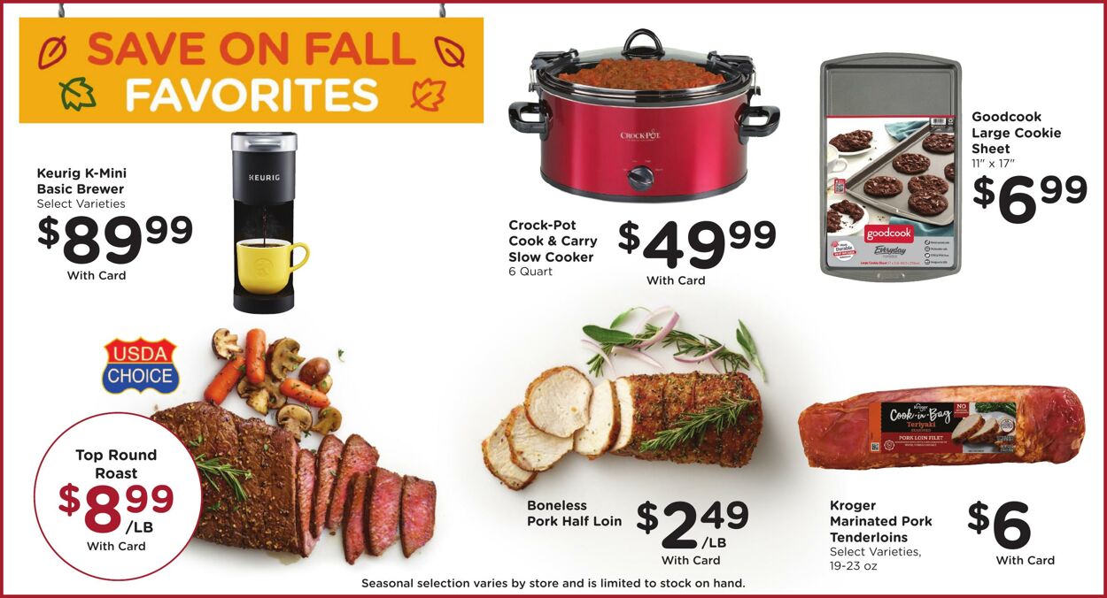 Catalogue Kroger from 10/29/2025
