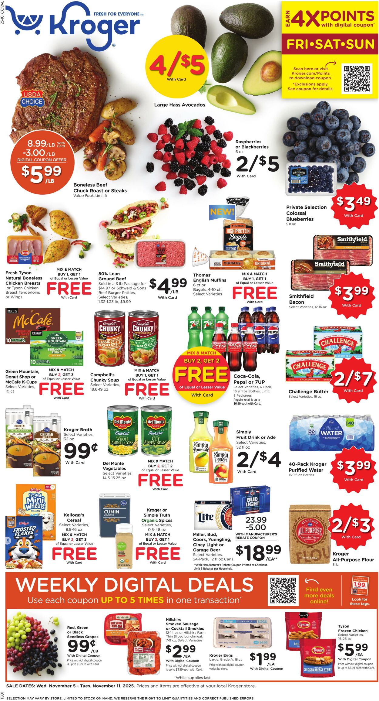 Catalogue Kroger from 11/05/2025
