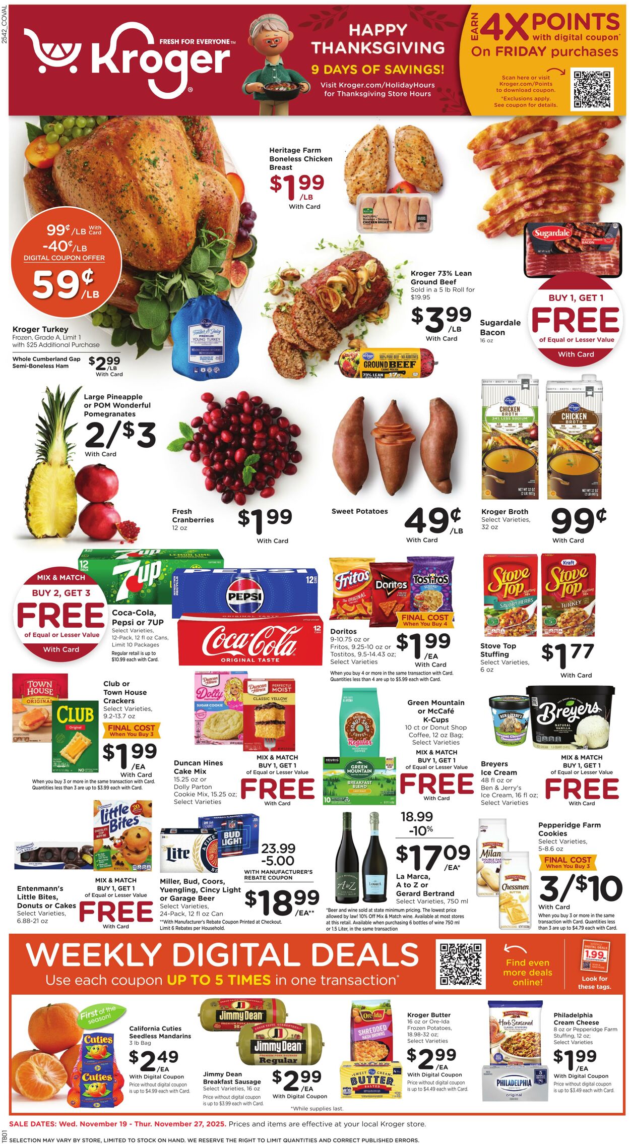 Catalogue Kroger from 11/19/2025
