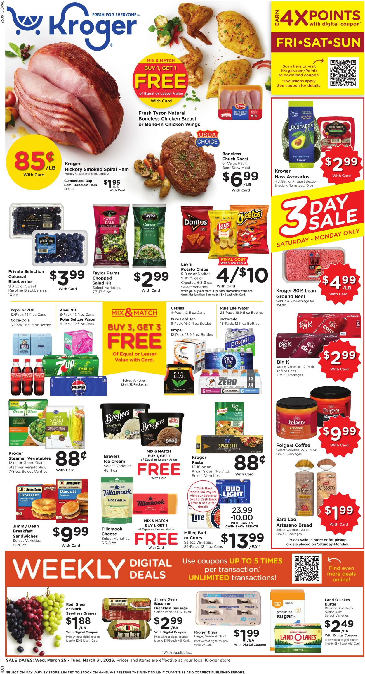 Catalogue Kroger from 03/25/2026