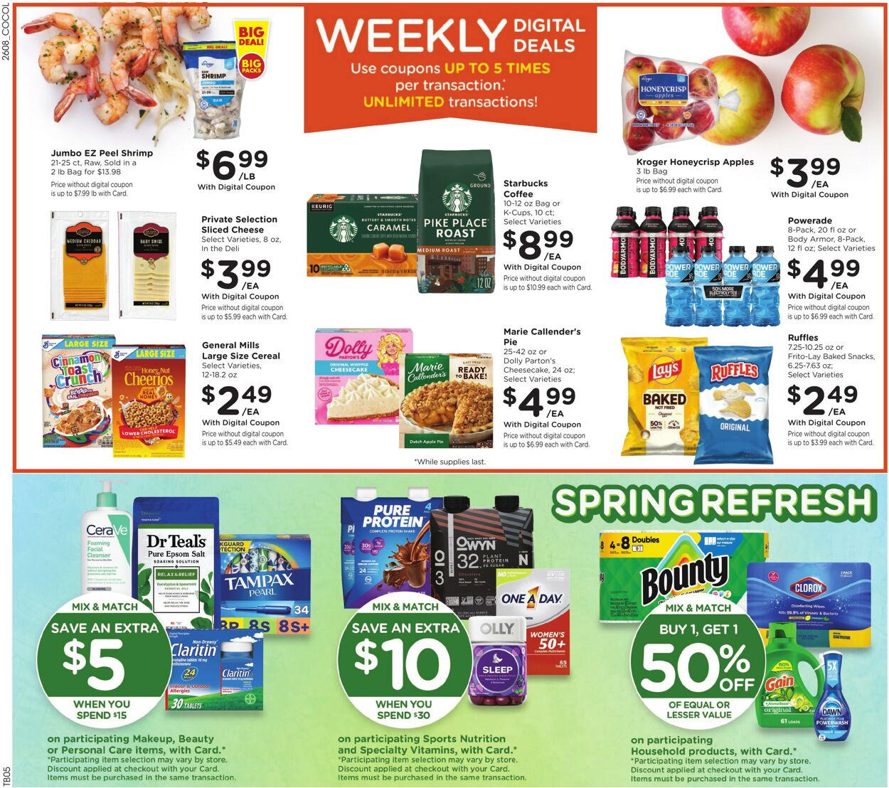 Catalogue Kroger from 03/25/2026