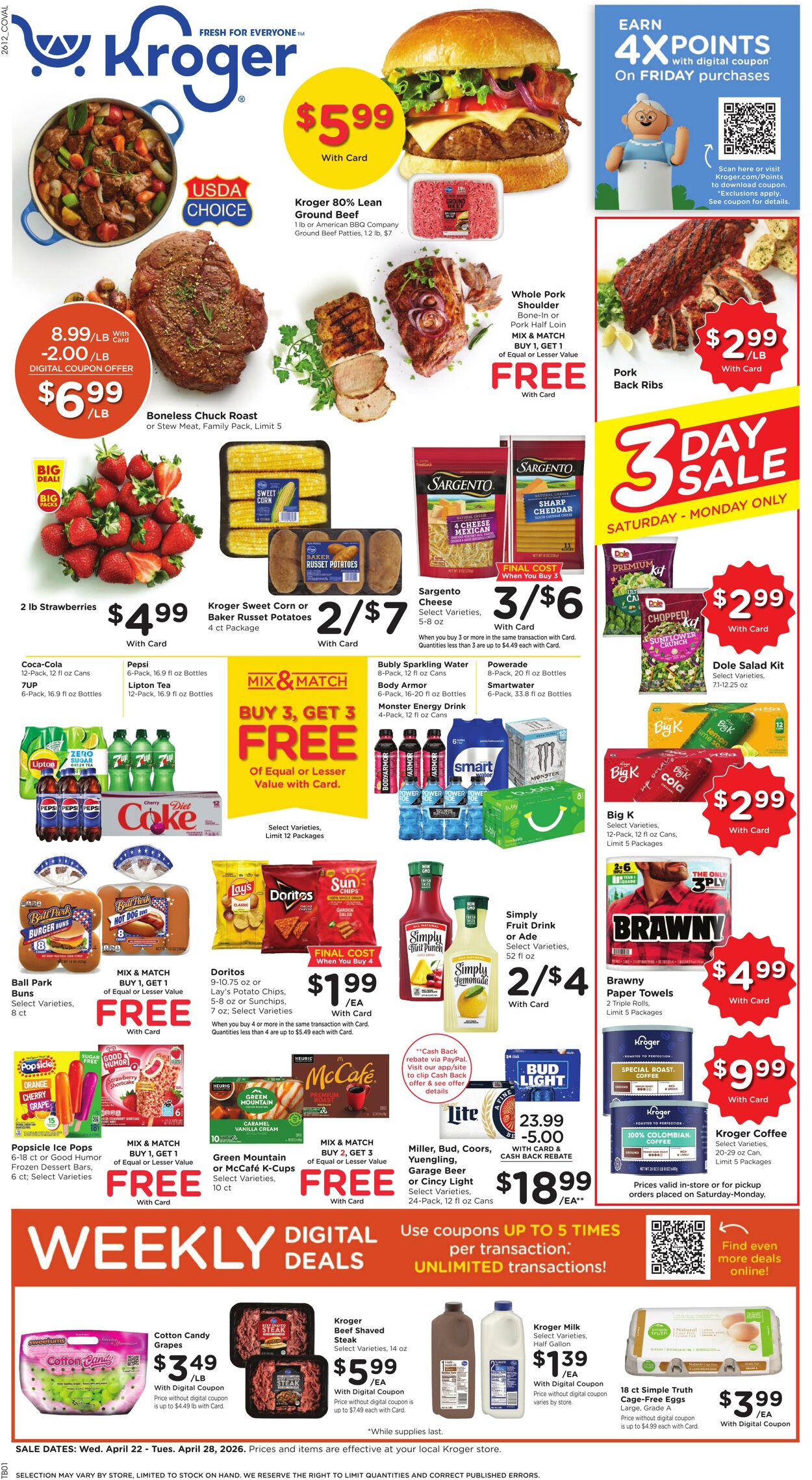 Catalogue Kroger from 04/22/2026