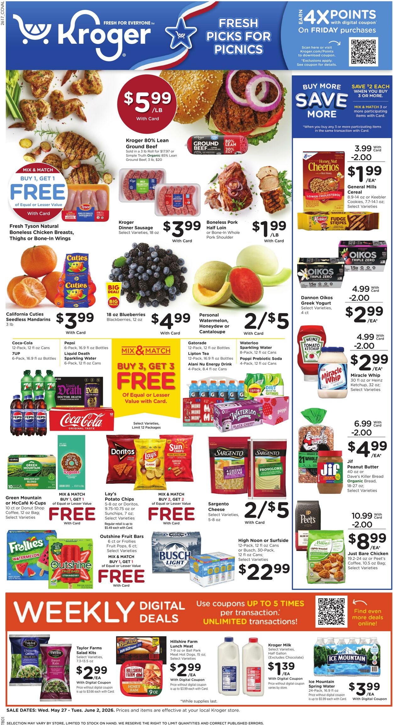 Catalogue Kroger from 05/27/2026
