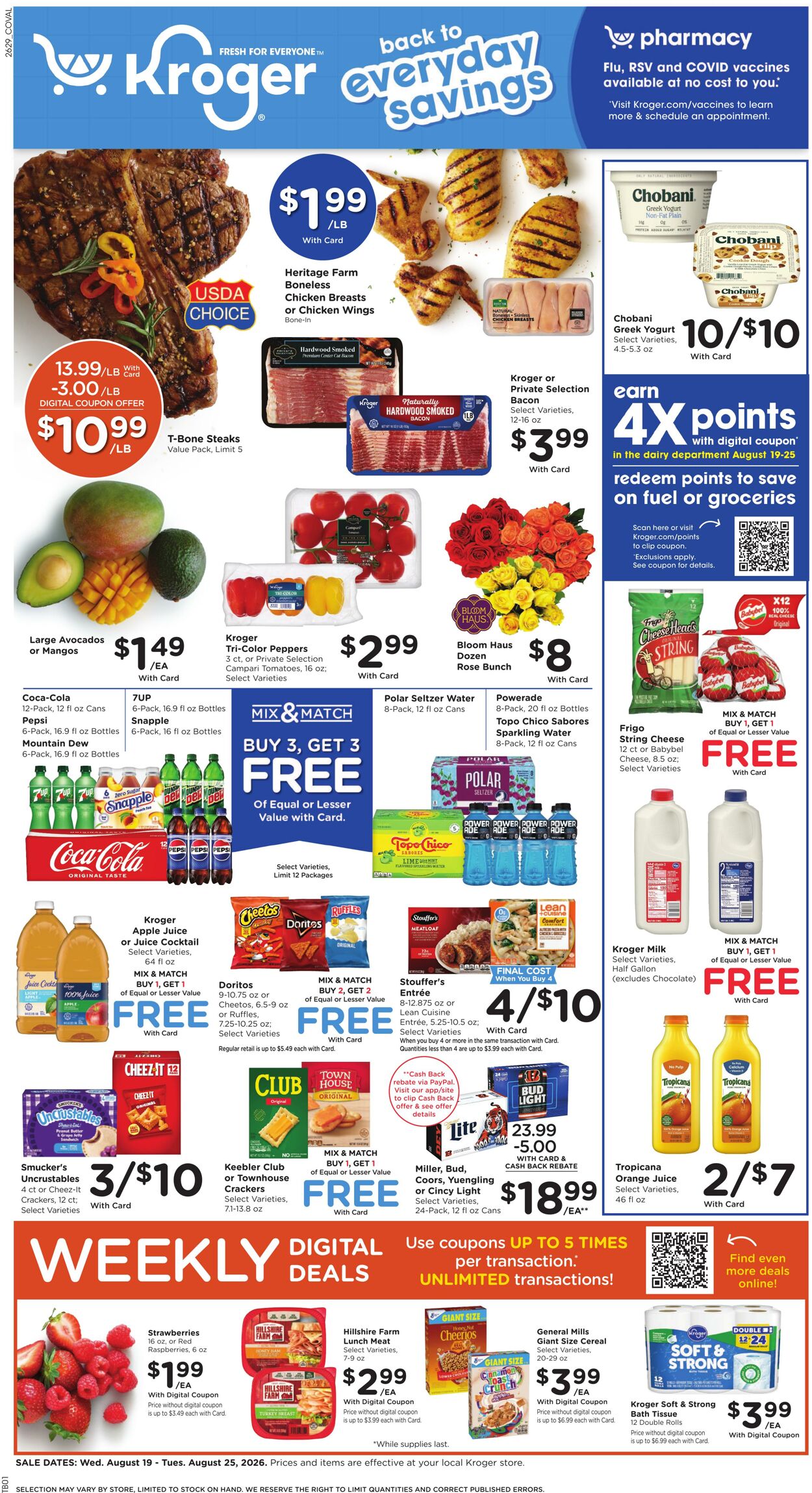 Catalogue Kroger from 08/19/2026
