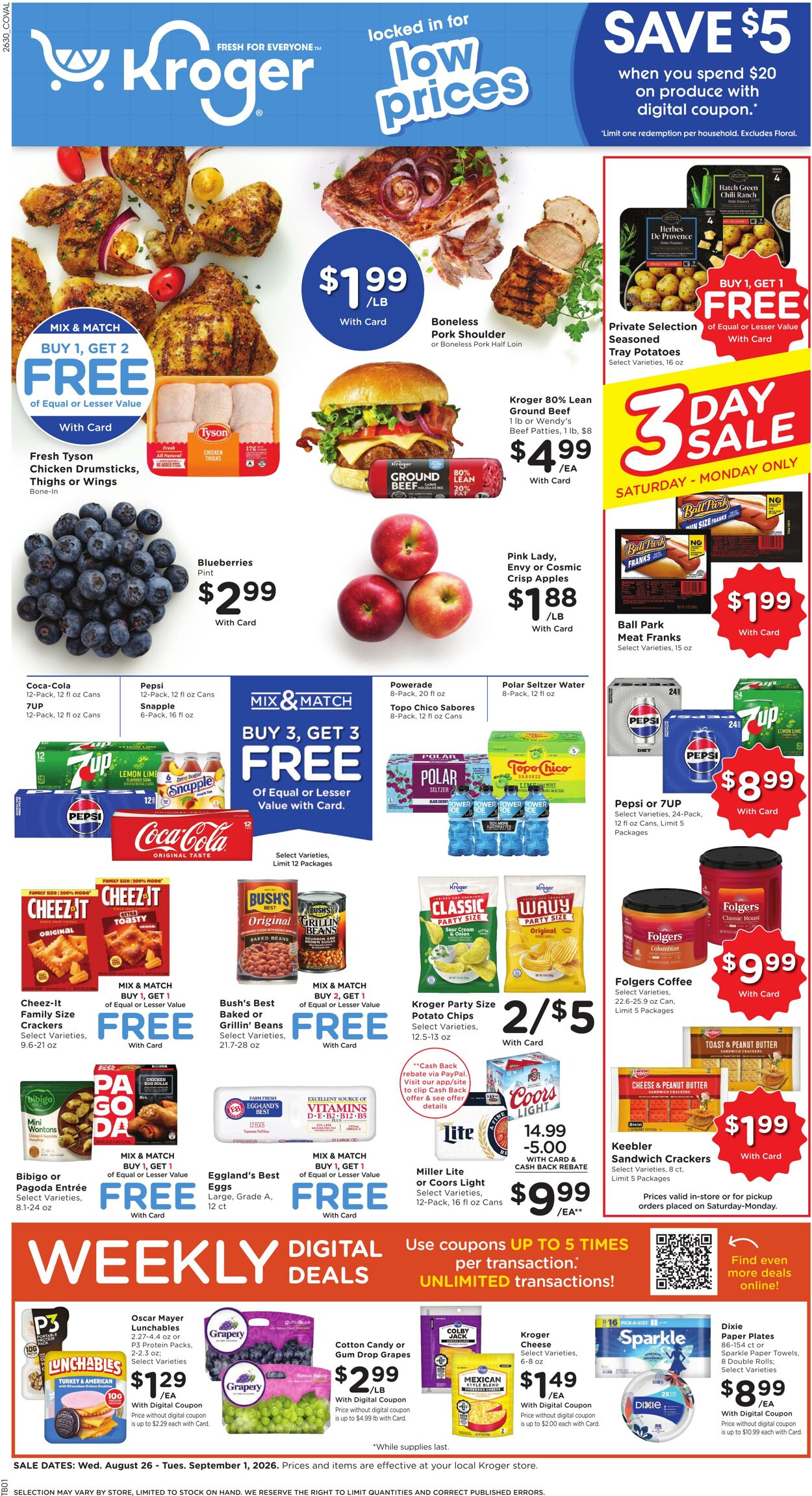 Catalogue Kroger from 08/26/2026