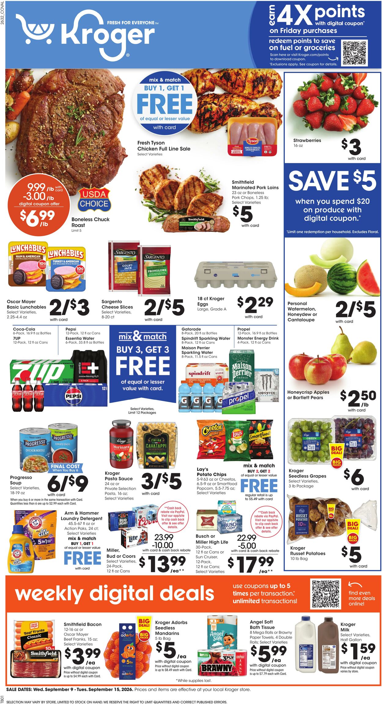 Catalogue Kroger from 09/09/2026