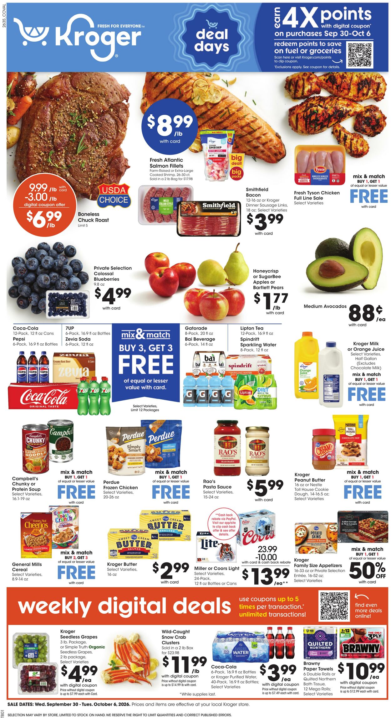 Catalogue Kroger from 09/30/2026