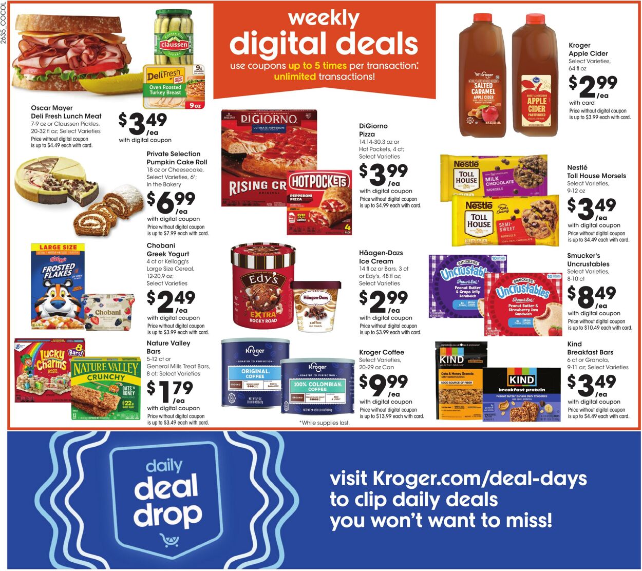 Catalogue Kroger from 09/30/2026