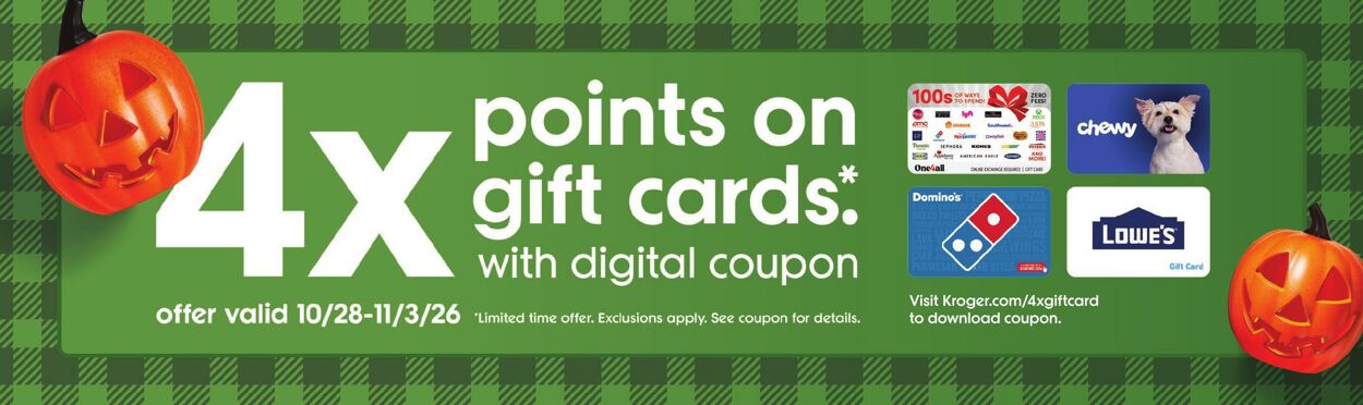 Catalogue Kroger from 10/28/2026