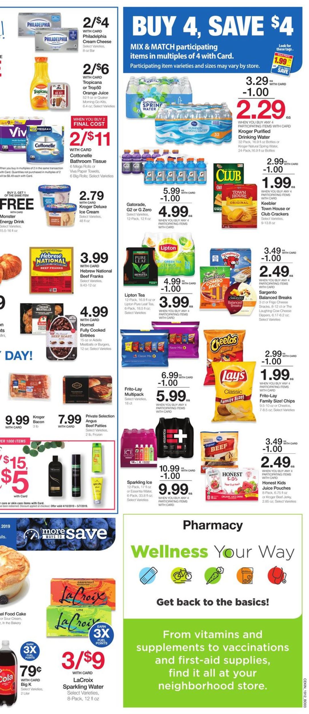 Catalogue Kroger from 04/24/2019