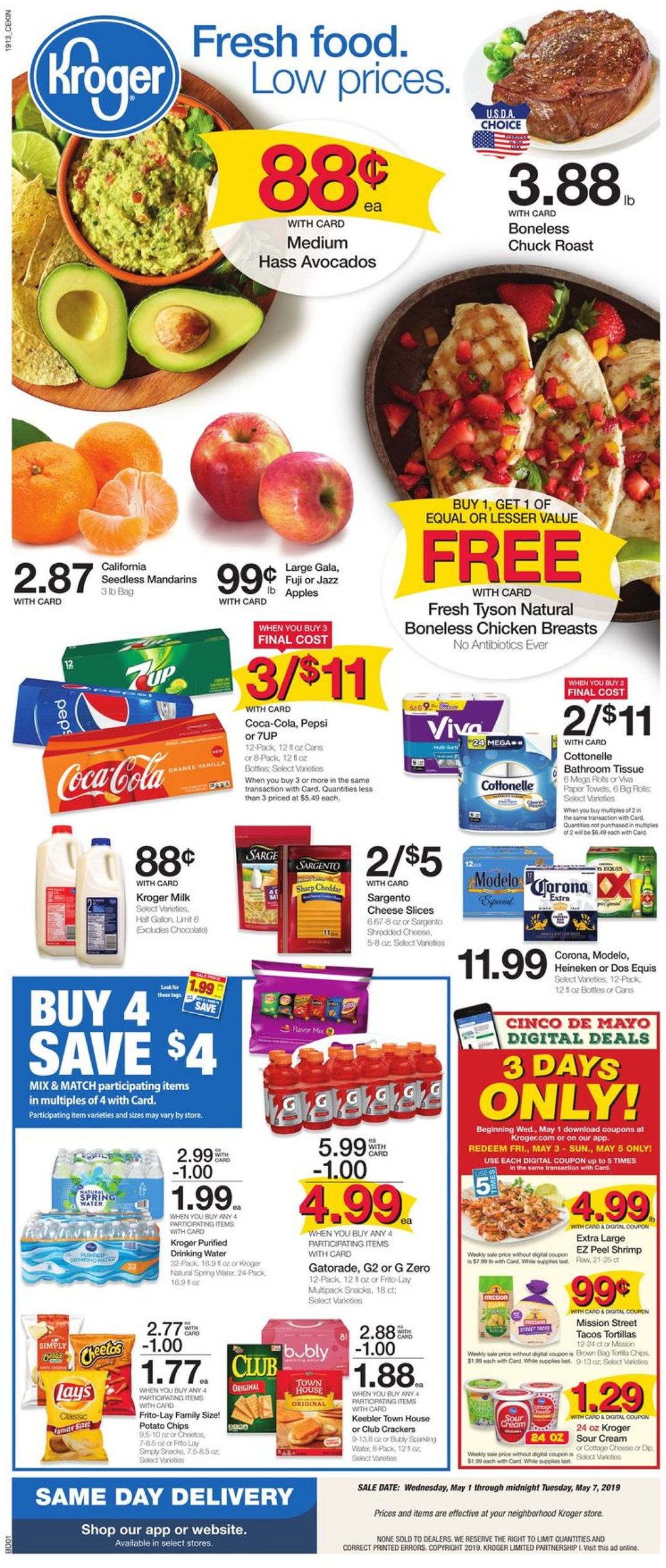 Catalogue Kroger from 05/01/2019