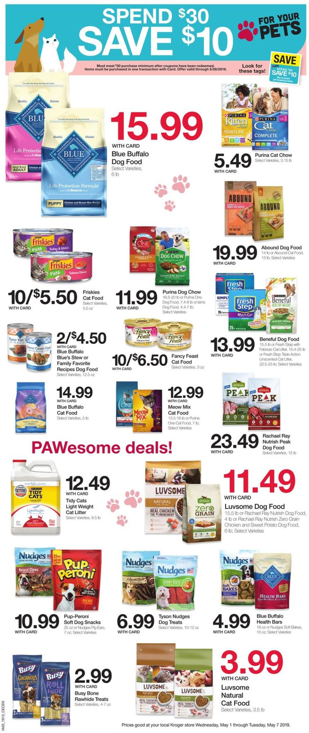 Catalogue Kroger from 05/01/2019