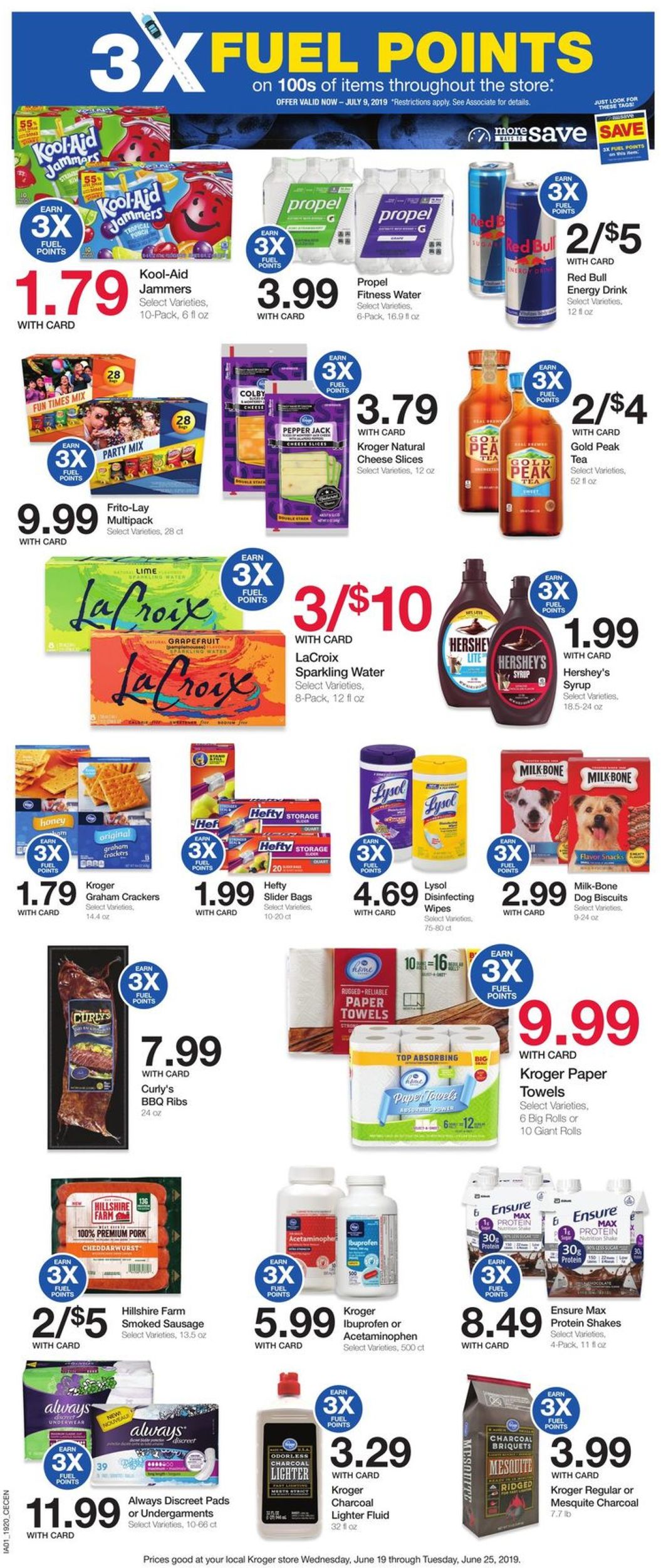 Catalogue Kroger from 06/19/2019