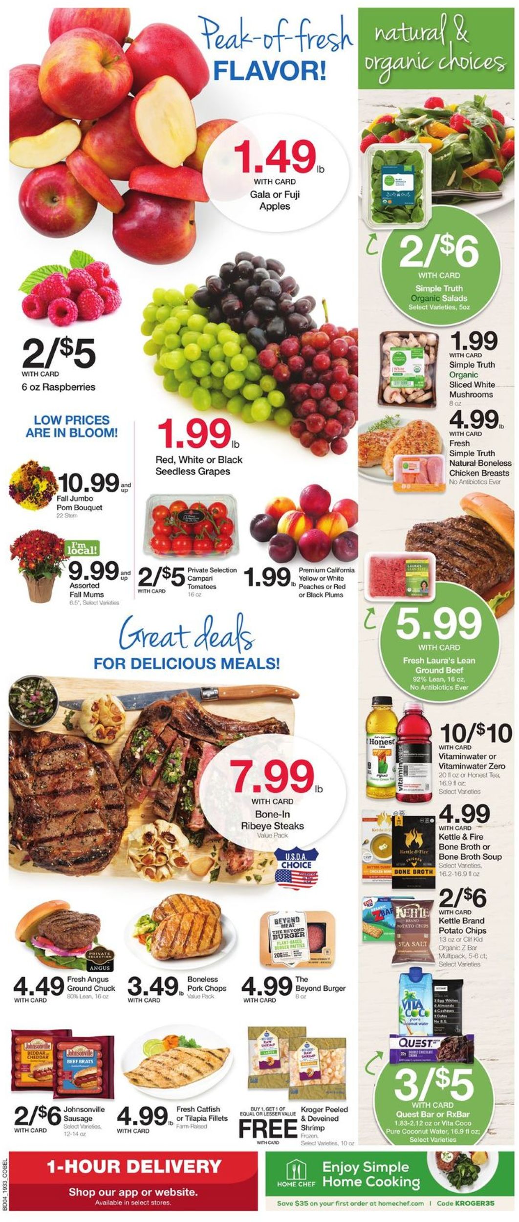 Catalogue Kroger from 09/18/2019