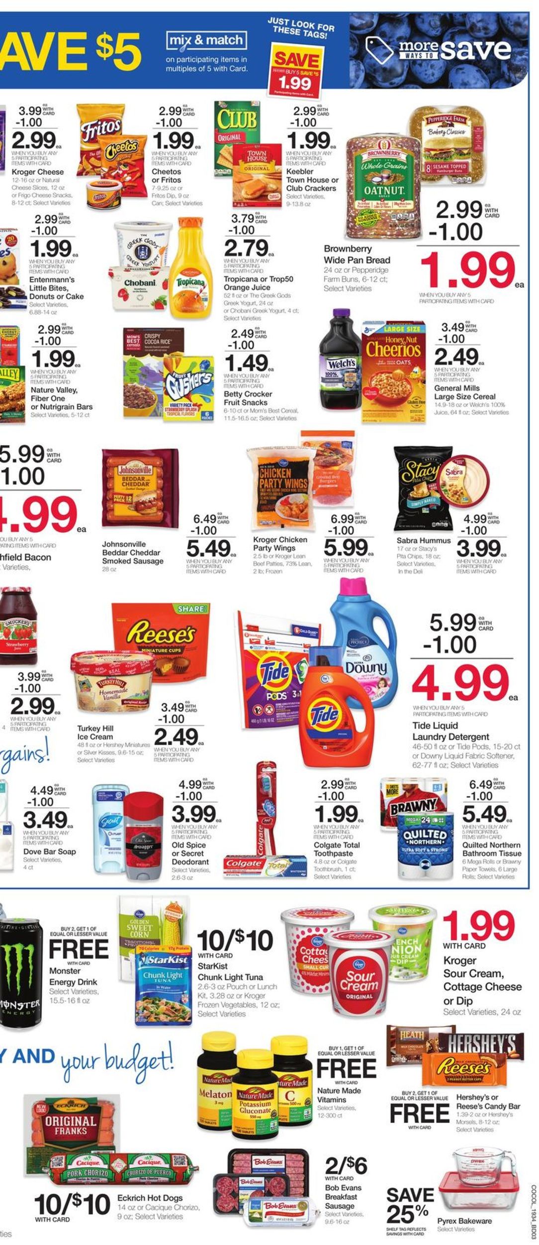 Catalogue Kroger from 09/25/2019