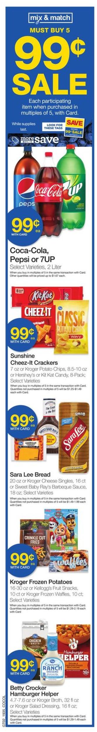 Catalogue Kroger from 10/02/2019