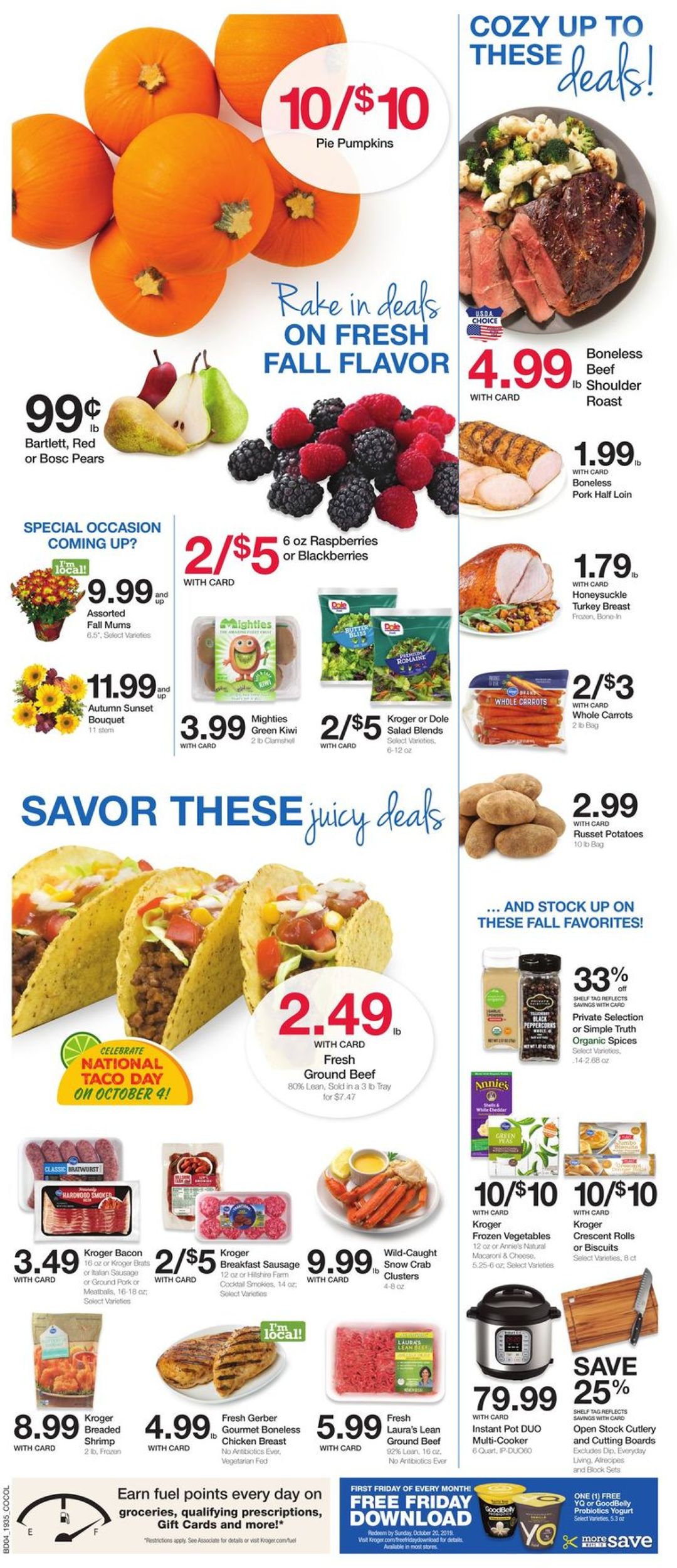 Catalogue Kroger from 10/02/2019