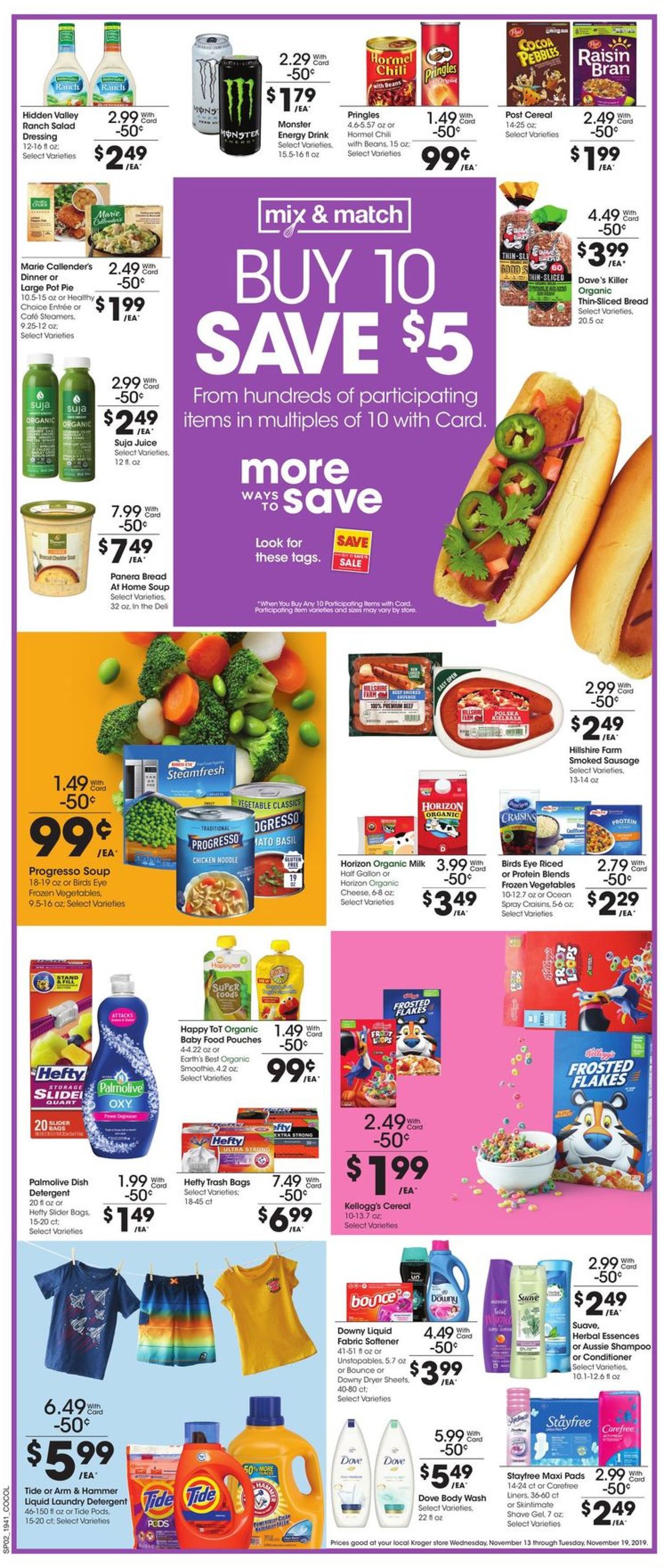 Catalogue Kroger from 11/13/2019