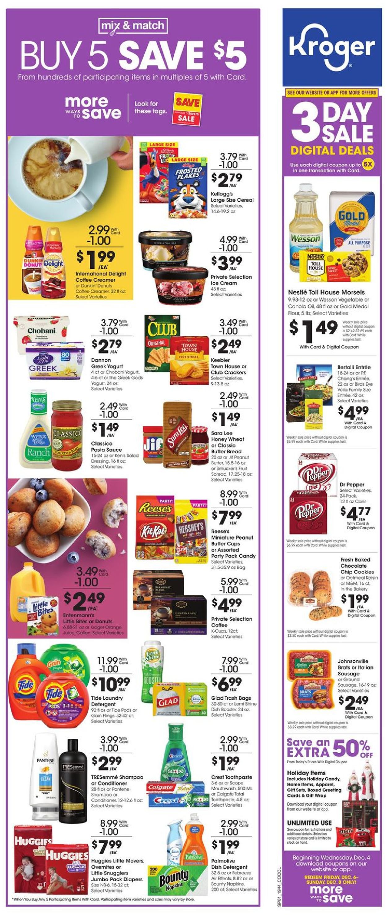 Catalogue Kroger - Holiday Ad 2019 from 12/04/2019