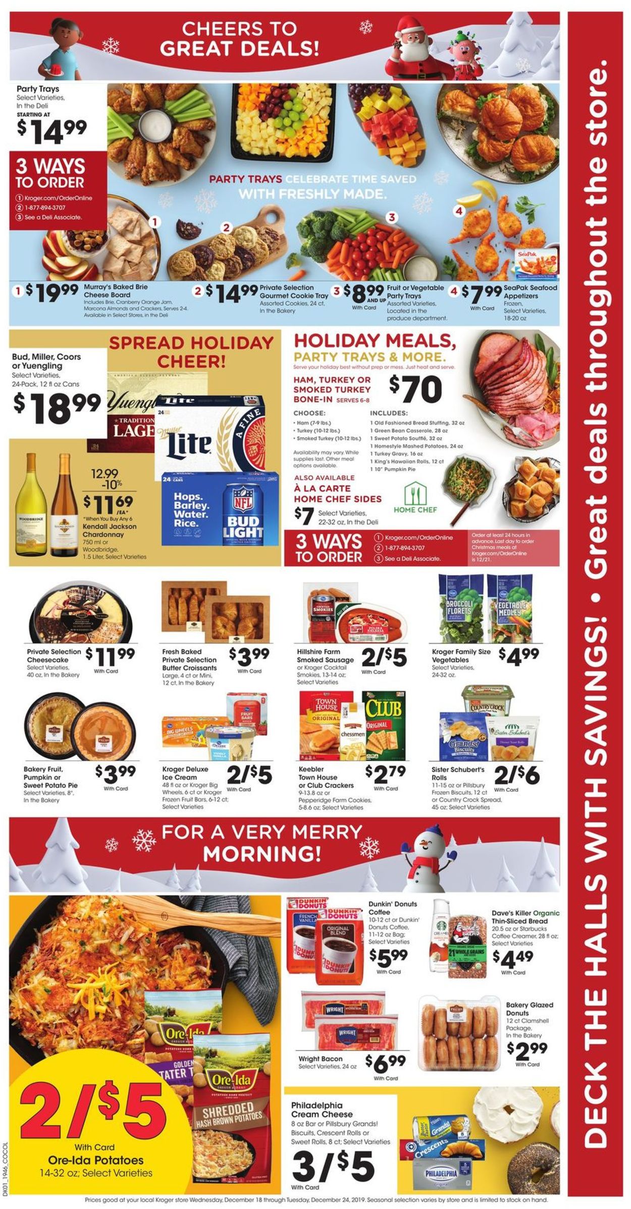 Kroger Christmas Meals To Go Kroger Hours Christmas Eve Christmas Day