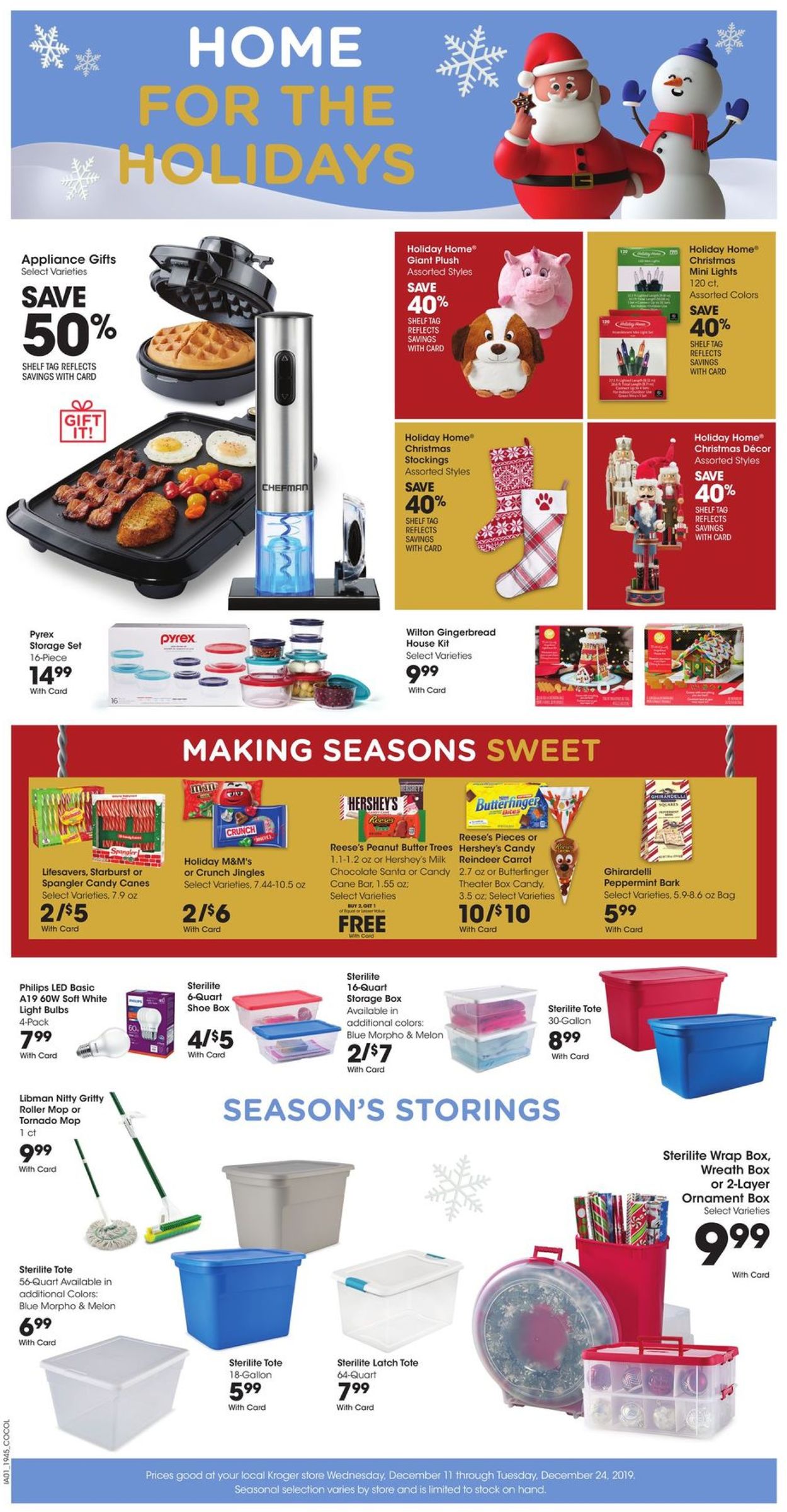 Catalogue Kroger - Christmas Ad 2019 from 12/18/2019