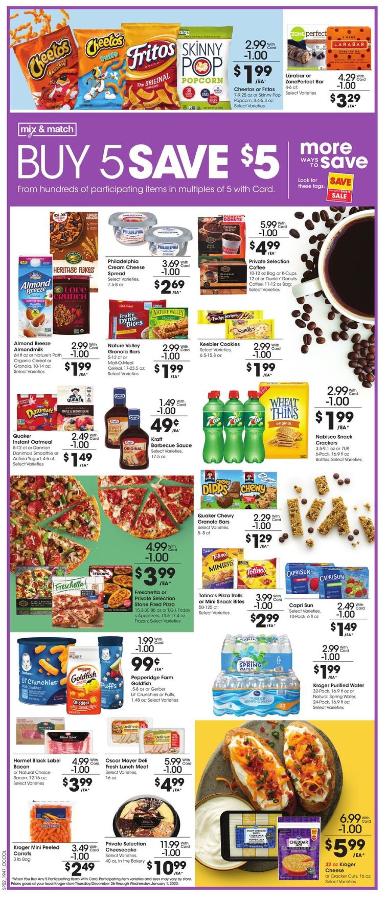 Kroger New Year's Ad 2019/2020 Current weekly ad 12/26 01/01/2020