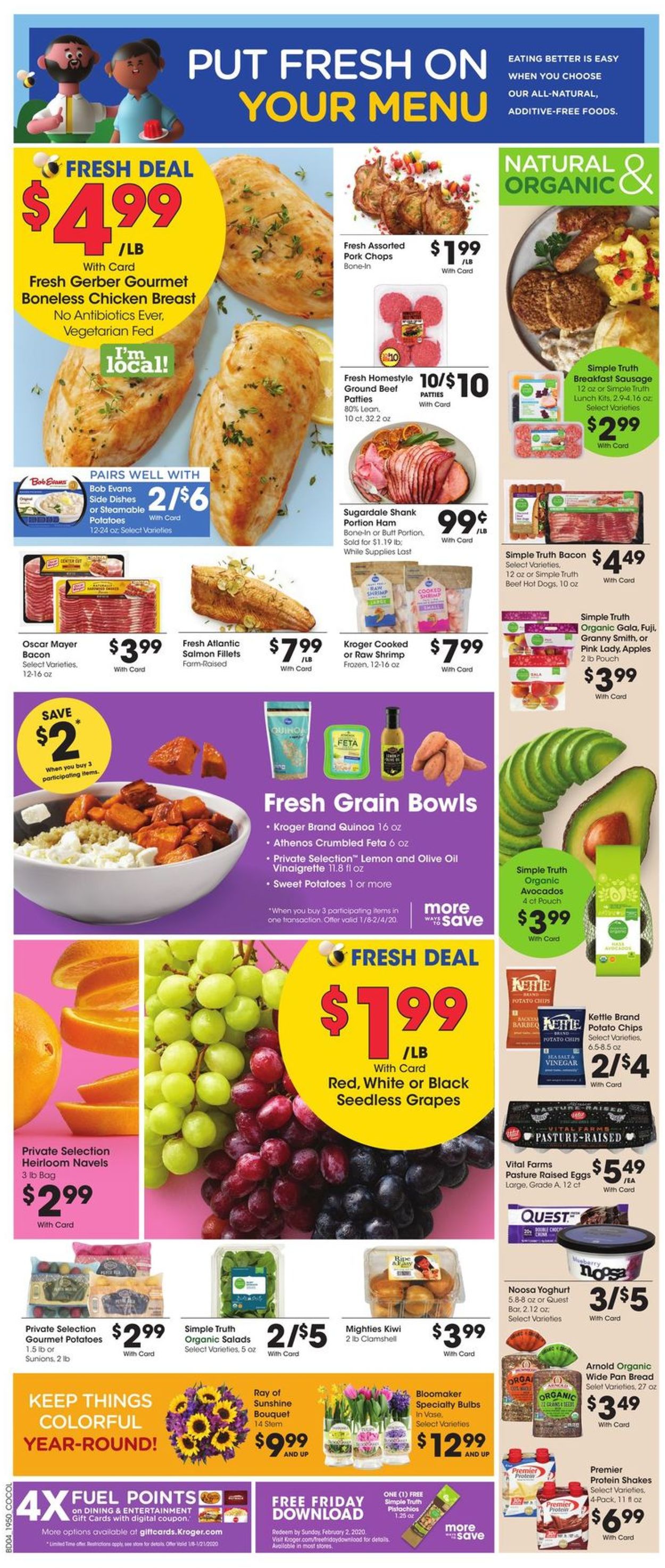 Catalogue Kroger from 01/15/2020