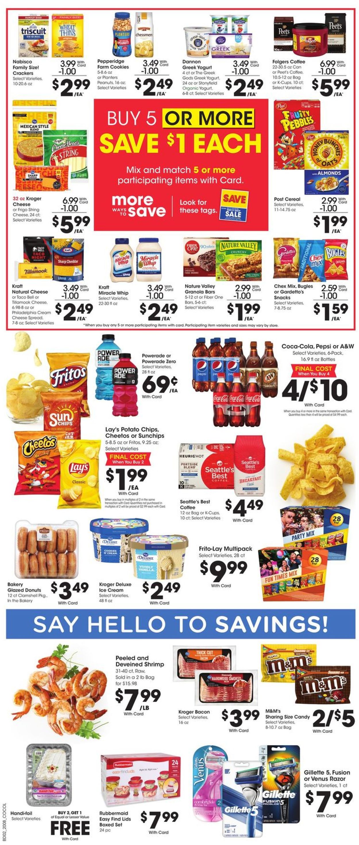 Catalogue Kroger from 03/25/2020